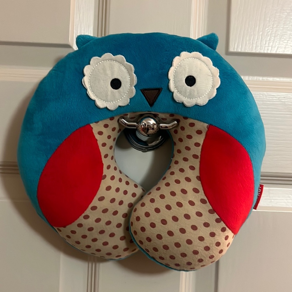 Skip Hop owl neck pillow for children
